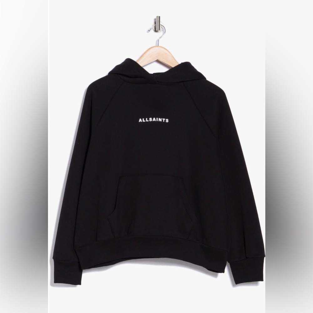 NWT ALL SAINTS Tour Talon Logo Graphic Hoodie